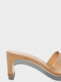 Best Aeyde Jeanie Leather Sandals Hazelnut Nappa