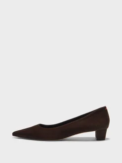 Sale Aeyde Judi Suede Pumps Moka Suede