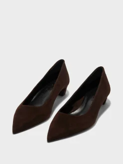 Sale Aeyde Judi Suede Pumps Moka Suede