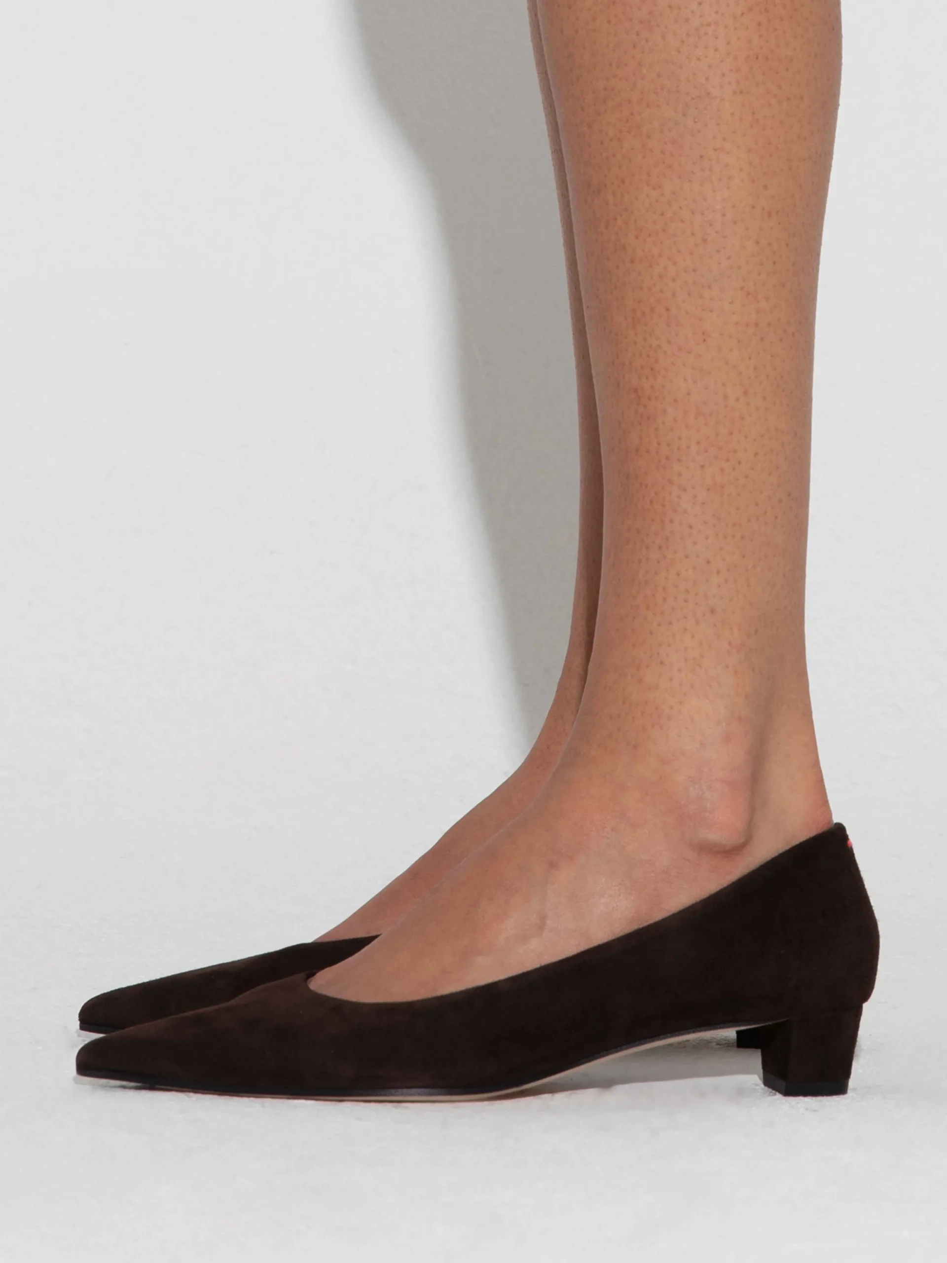 Sale Aeyde Judi Suede Pumps Moka Suede