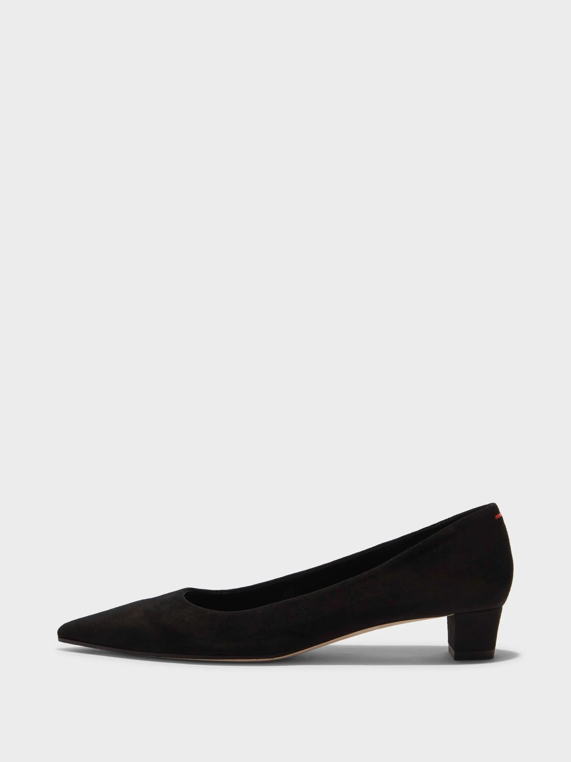 New Aeyde Judi Suede Pumps Black Suede