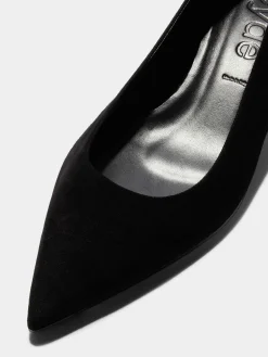 New Aeyde Judi Suede Pumps Black Suede