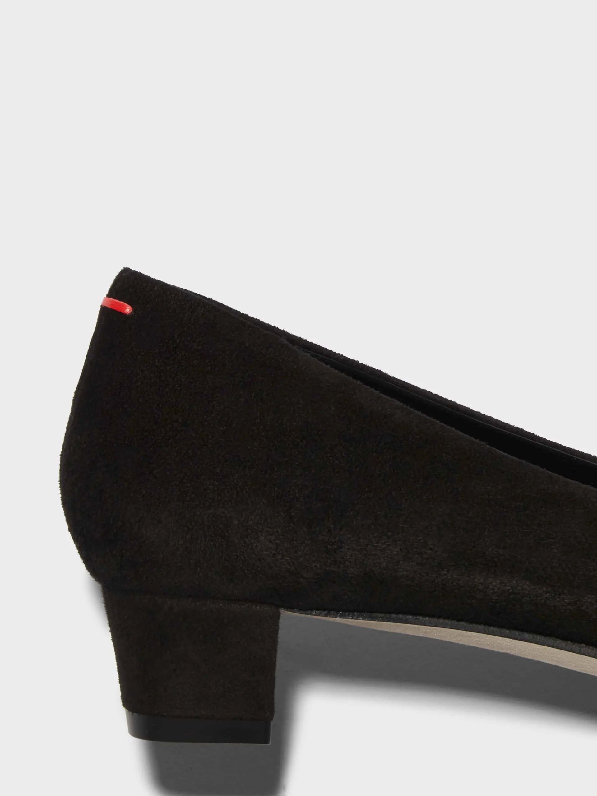 New Aeyde Judi Suede Pumps Black Suede