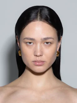 New Aeyde Junior Medium 18kt Gold and Palladium-Plated Earrings 18k Gold Plated/Palladium Plated