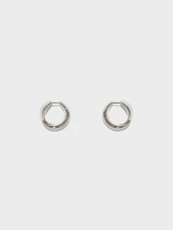 Online Aeyde Junior Medium Palladium-Plated Earrings Palladium Plated