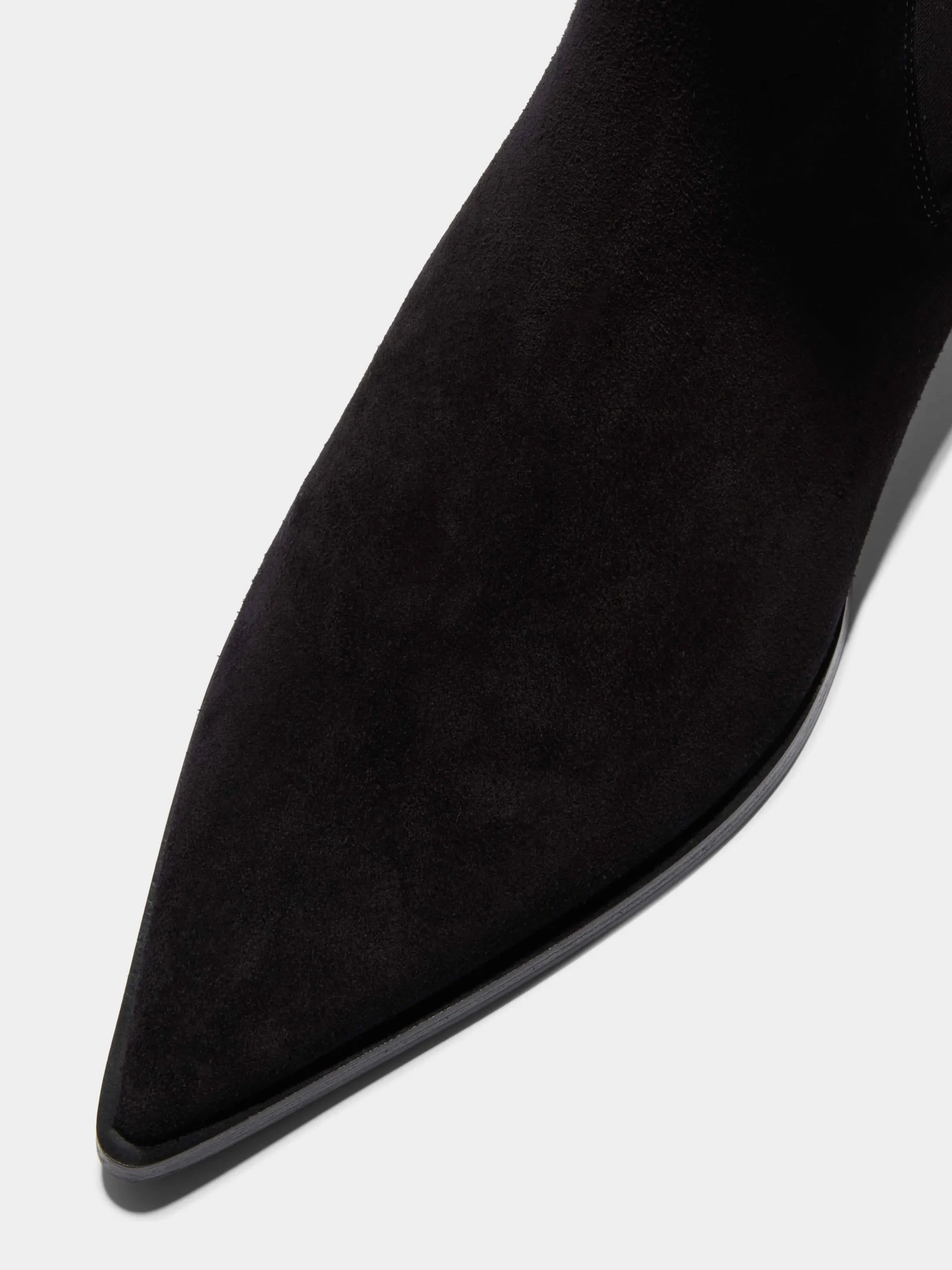 Best Aeyde Kiki Suede Chelsea Boots Black Suede