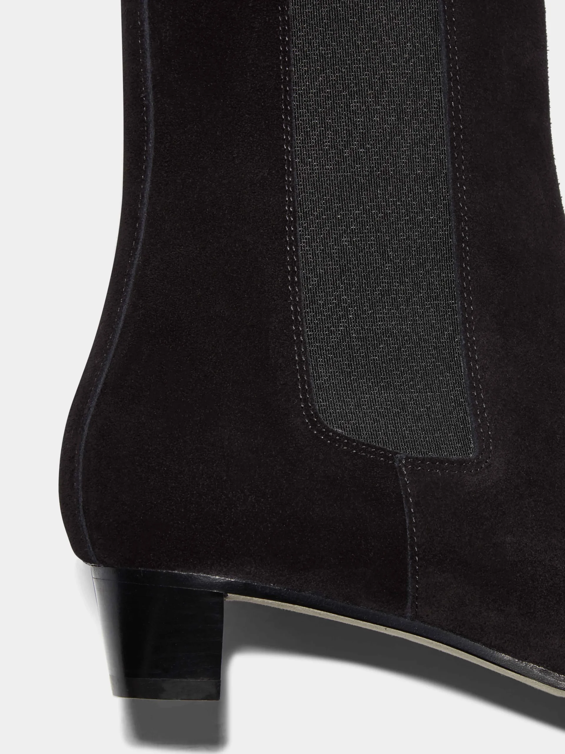 Best Aeyde Kiki Suede Chelsea Boots Black Suede