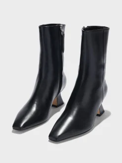 Best Aeyde Koko Leather Ankle Boots Black Calf