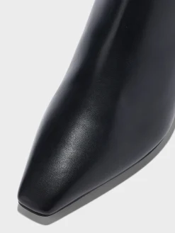 Best Aeyde Koko Leather Ankle Boots Black Calf