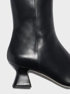 Best Aeyde Koko Leather Ankle Boots Black Calf