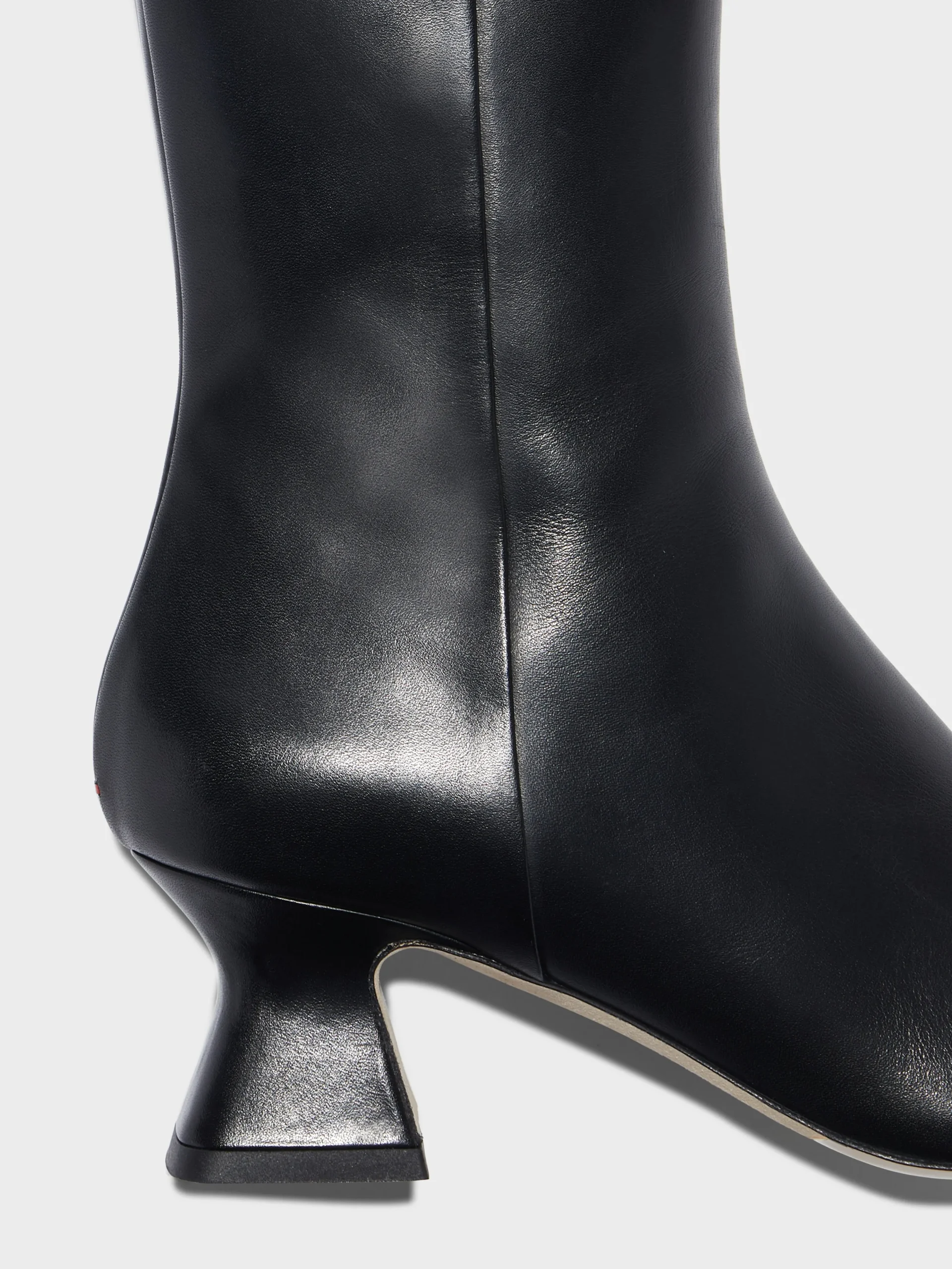 Best Aeyde Koko Leather Ankle Boots Black Calf