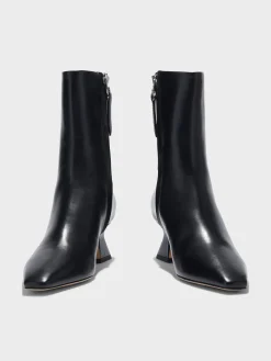 Best Aeyde Koko Leather Ankle Boots Black Calf