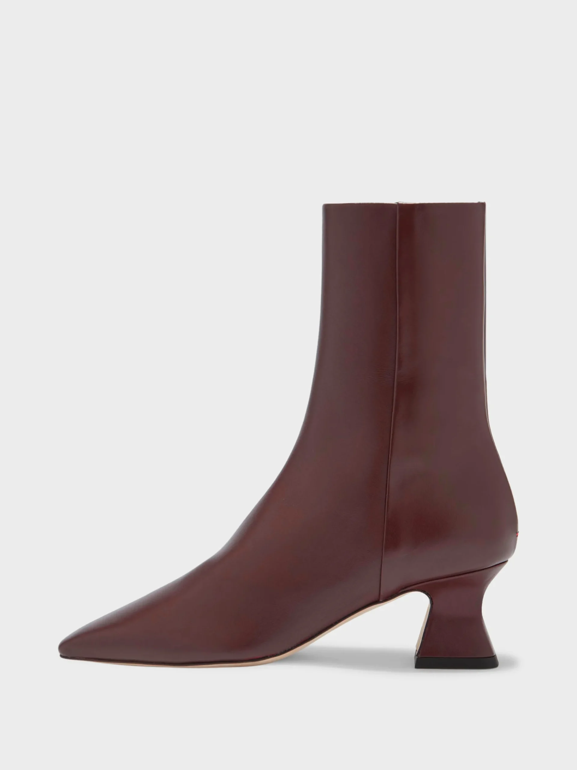 Outlet Aeyde Koko Leather Ankle Boots Port Calf