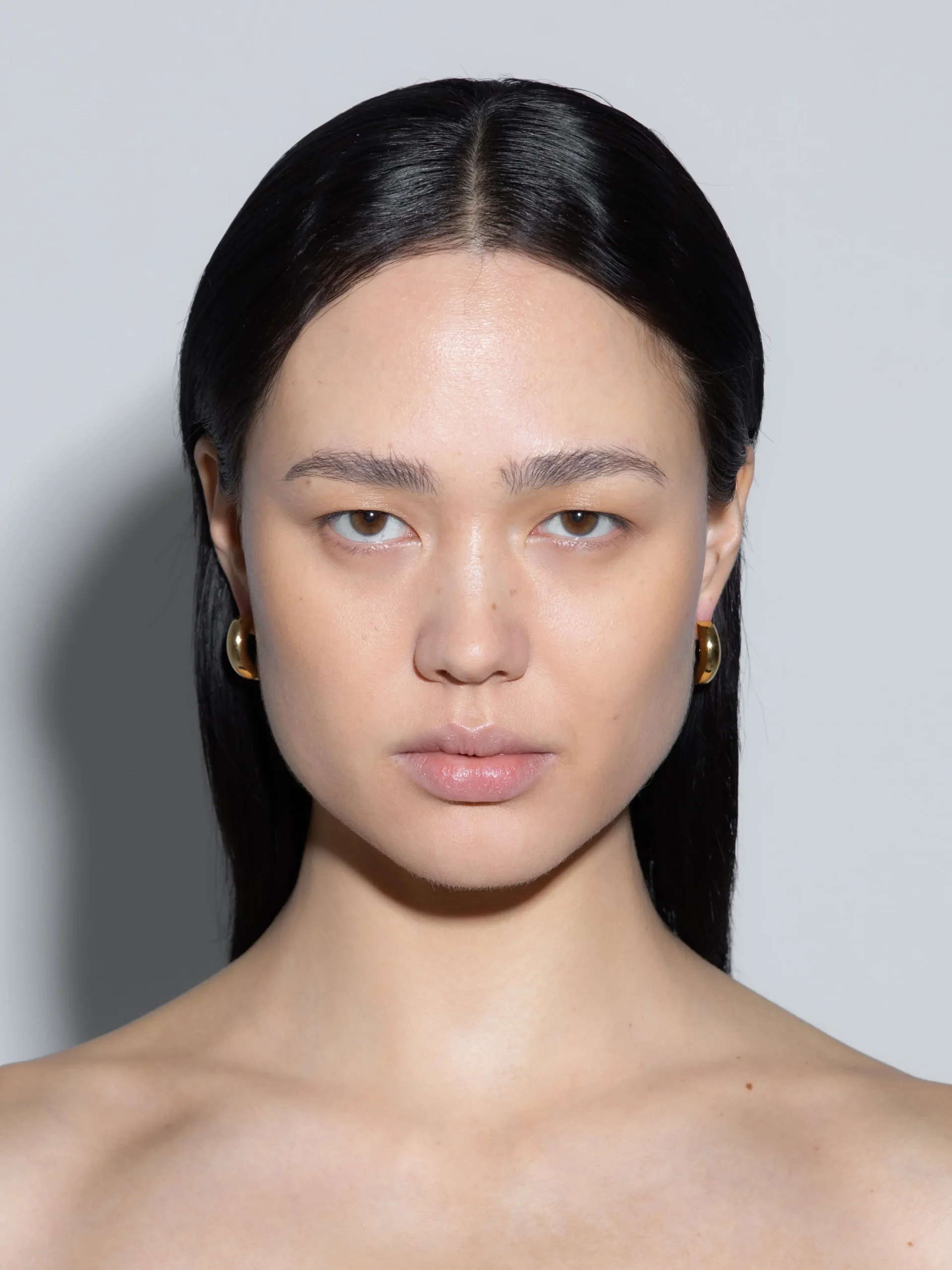 New Aeyde Laurie Medium 18kt Gold and Palladium-Plated Hoop Earrings 18k Gold Plated/Palladium Plated