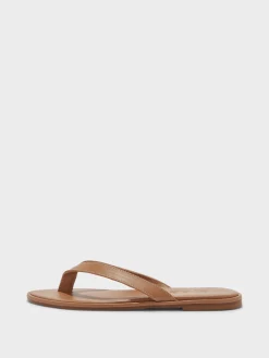 Online Aeyde Melody Leather Thong Sandal Hazelnut Nappa