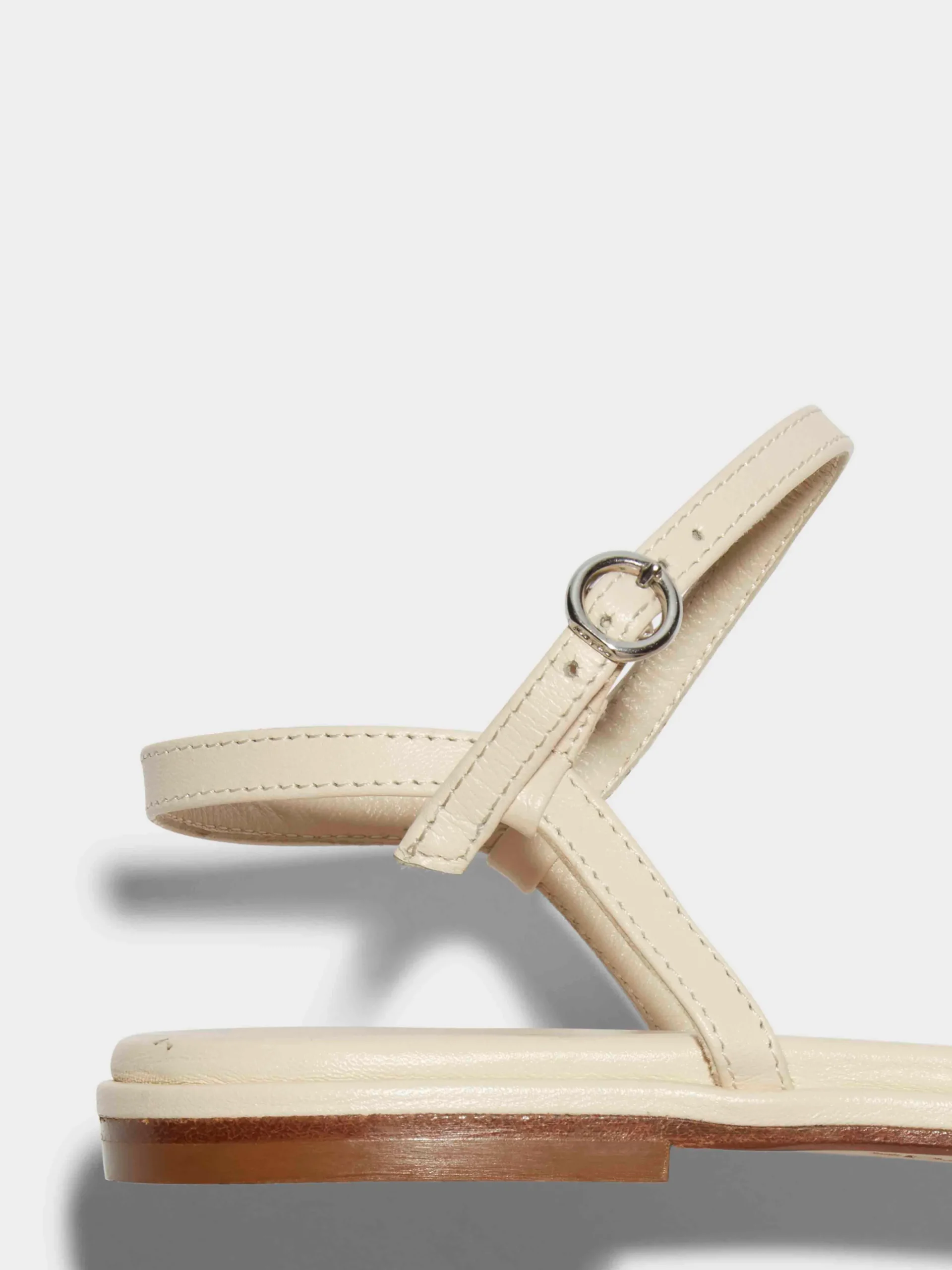 Fashion Aeyde Nettie Leather Sandals Creamy Nappa