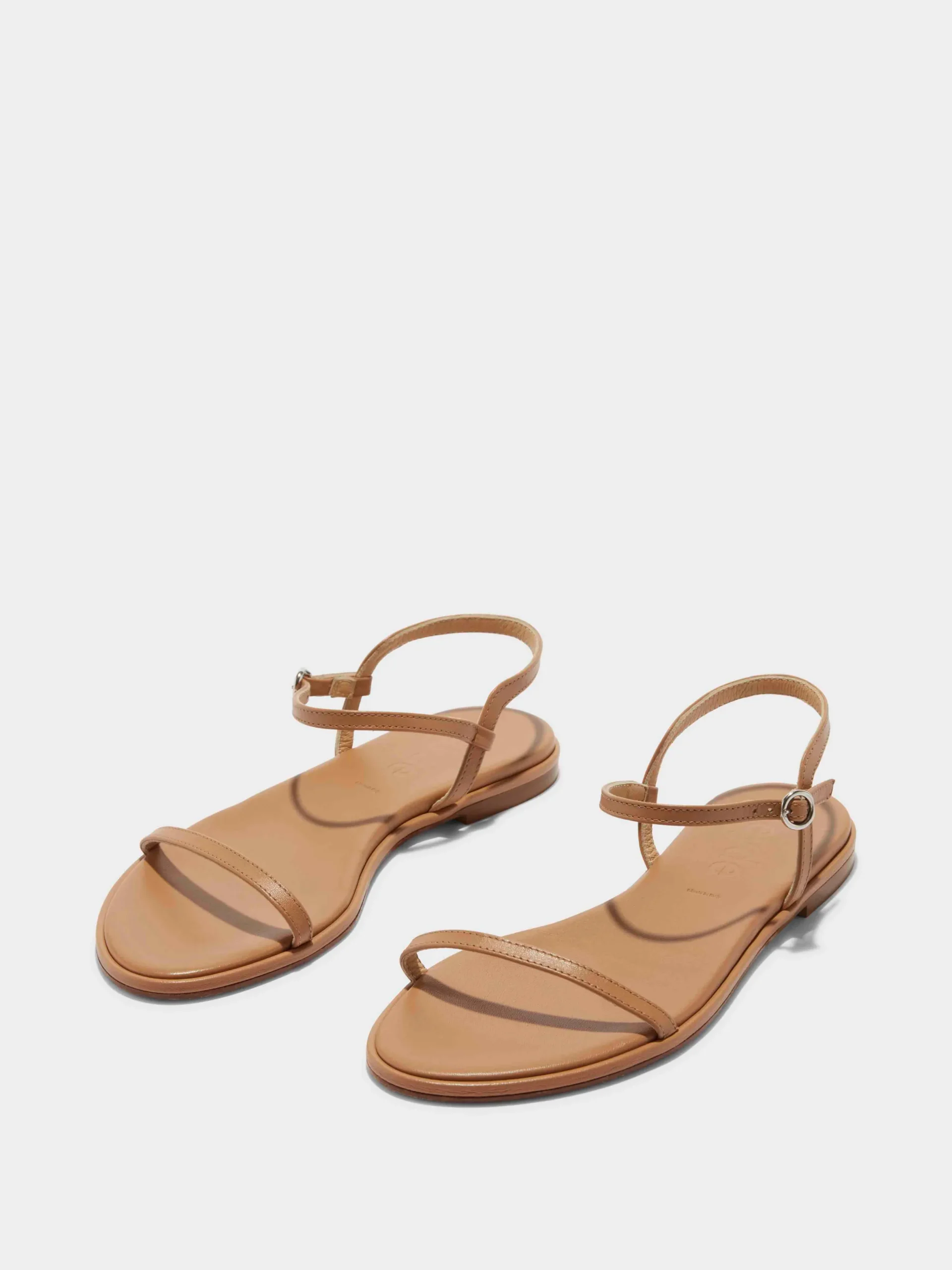 Best Aeyde Nettie Leather Sandals Hazelnut Nappa