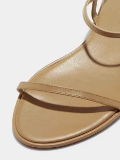 Best Aeyde Nettie Leather Sandals Hazelnut Nappa