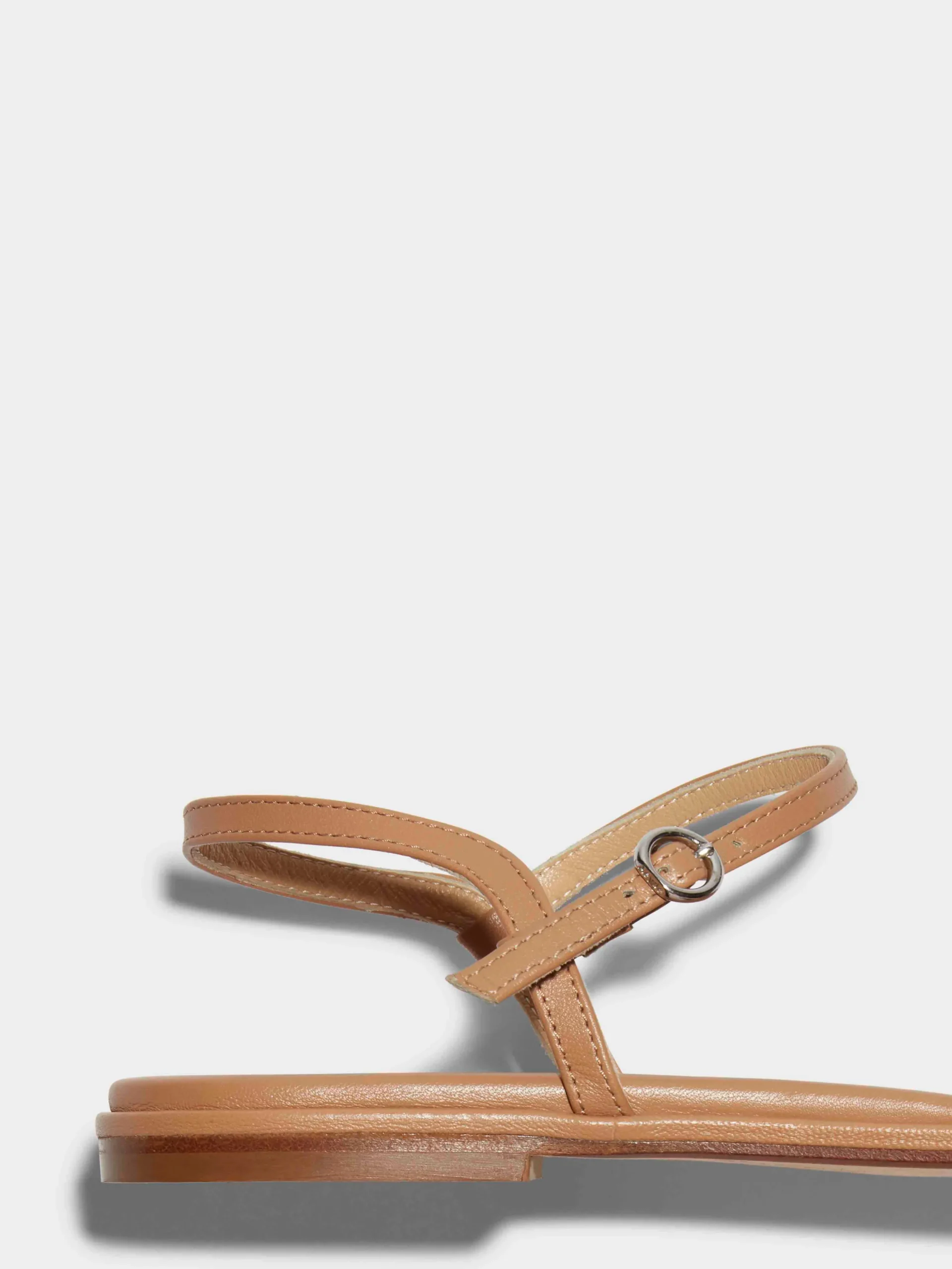 Best Aeyde Nettie Leather Sandals Hazelnut Nappa
