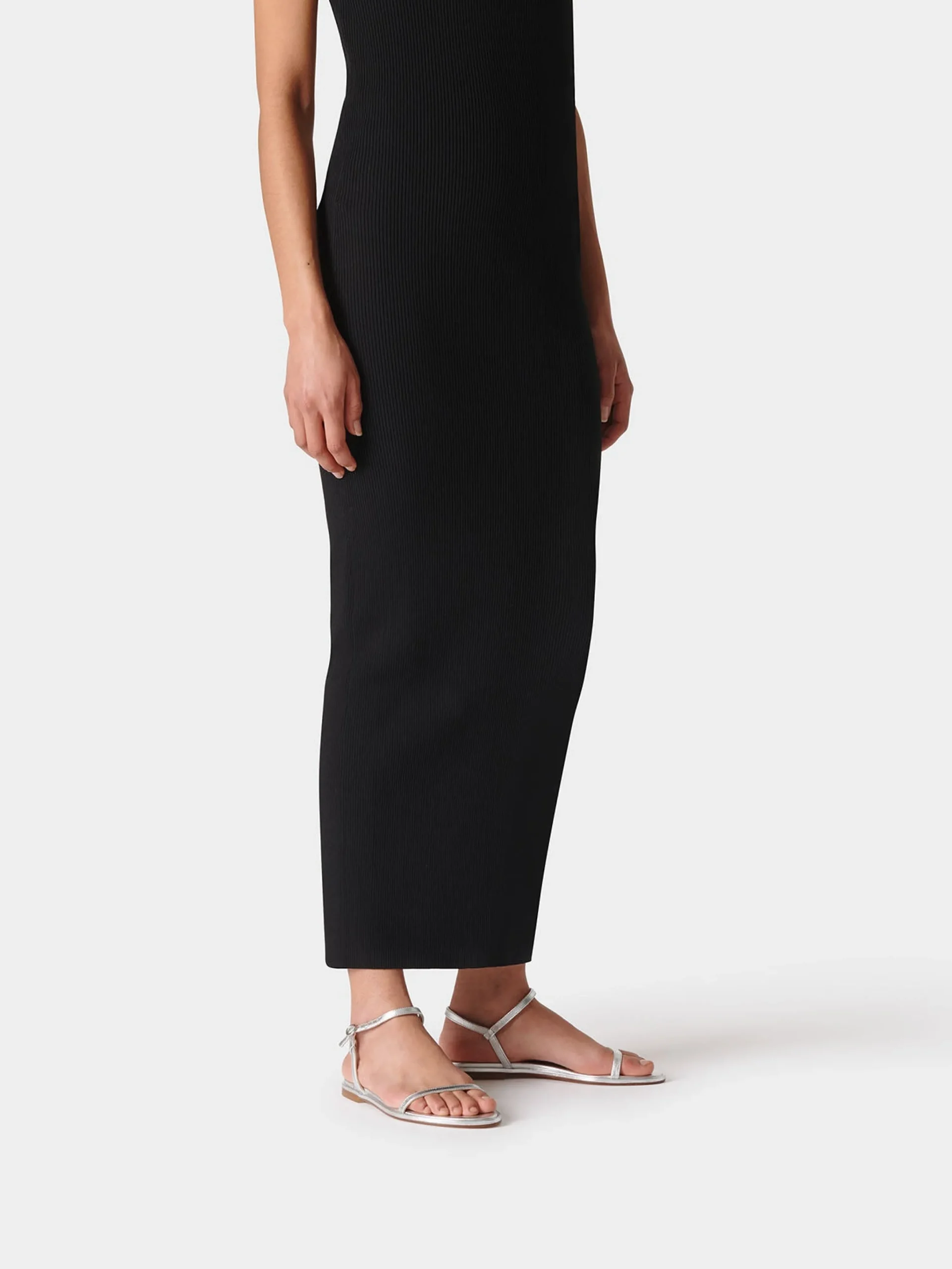 Online Aeyde Nettie Leather Sandals Silver Nappa