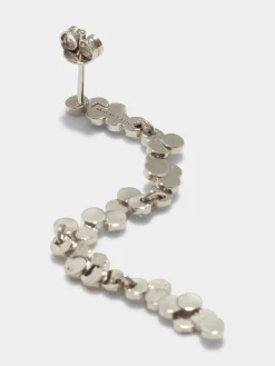 Fashion Aeyde Neva Palladium-Plated Drop Earrings Palladium Plated