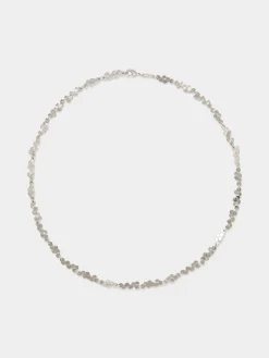 Sale Aeyde Noor Palladium-Plated Necklace Palladium Plated
