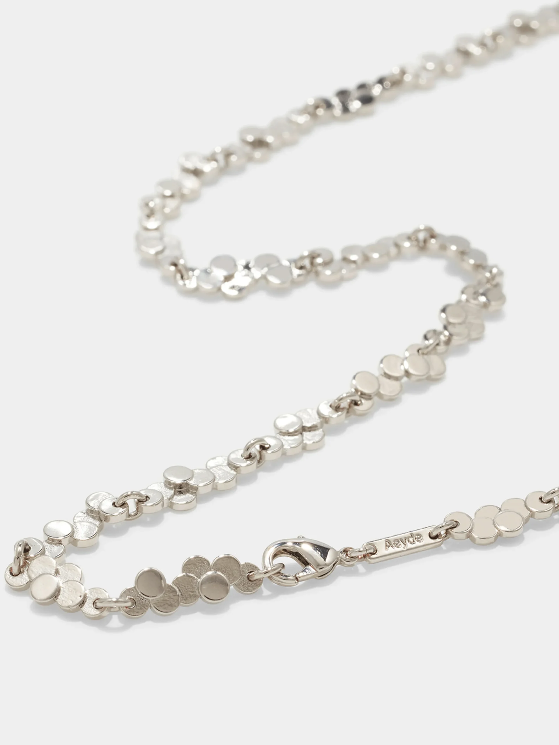 Sale Aeyde Noor Palladium-Plated Necklace Palladium Plated