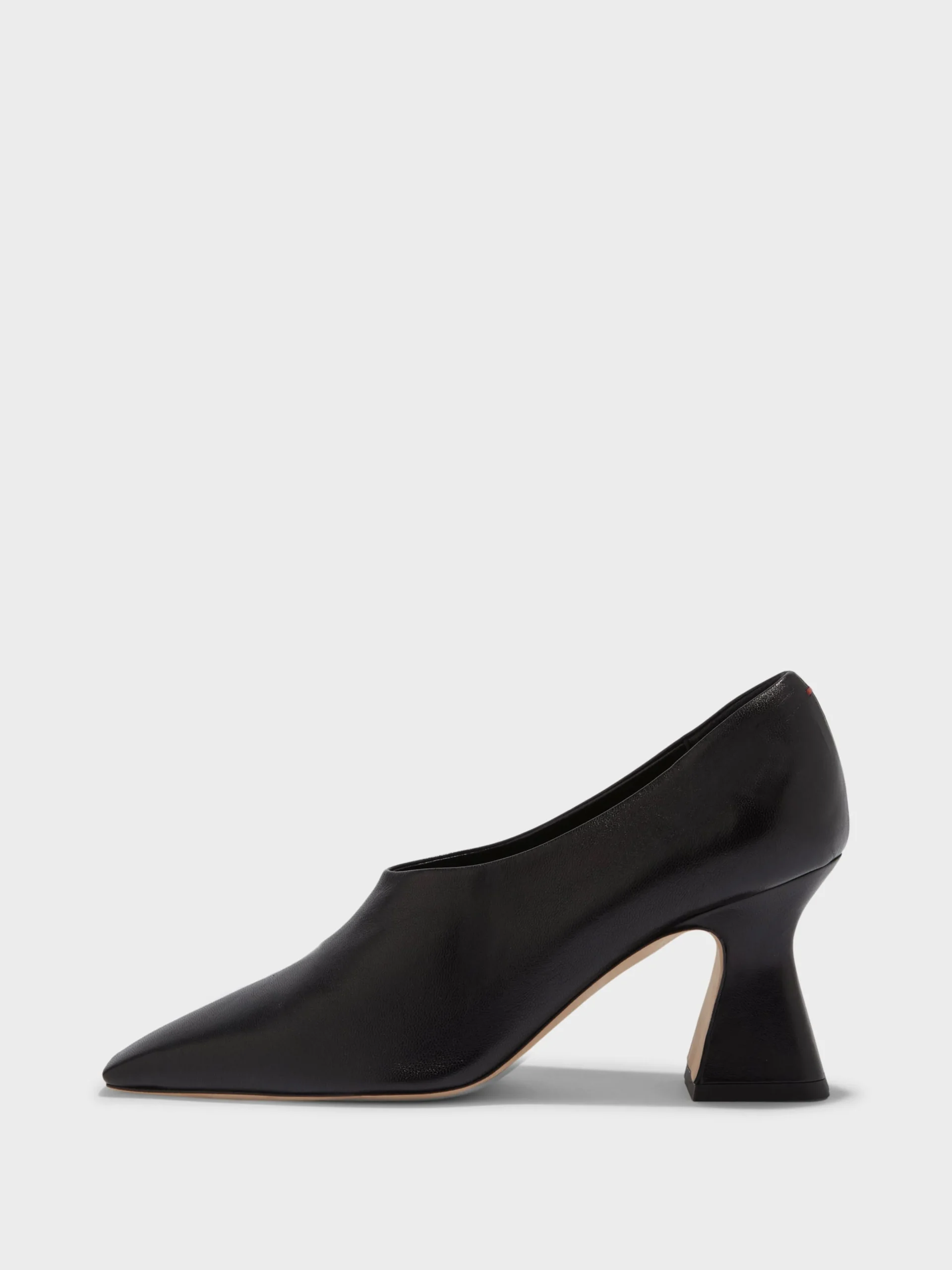Fashion Aeyde Nova Leather Pointed Pumps Black Nappa