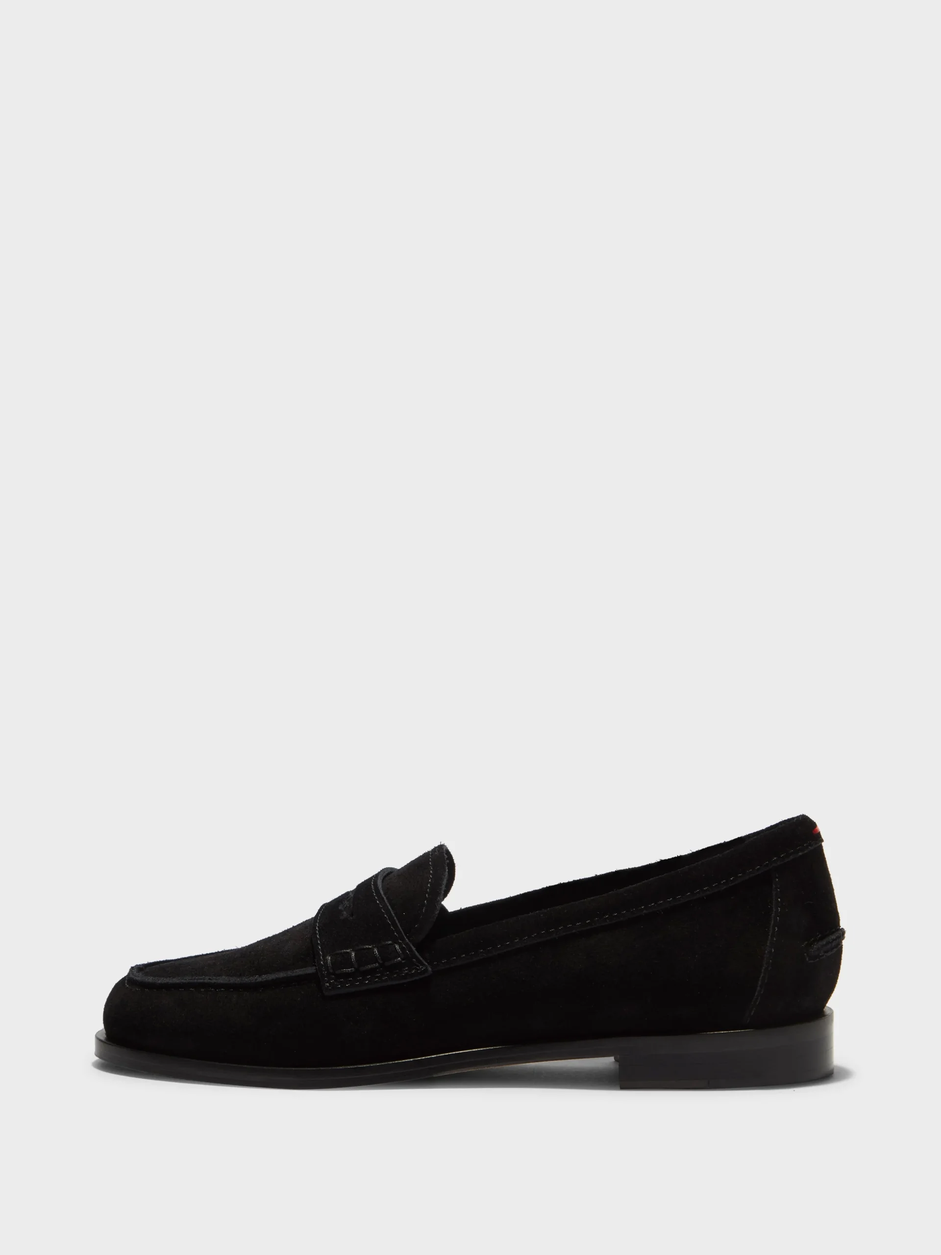 Clearance Aeyde Oscar Suede Loafers Black Suede