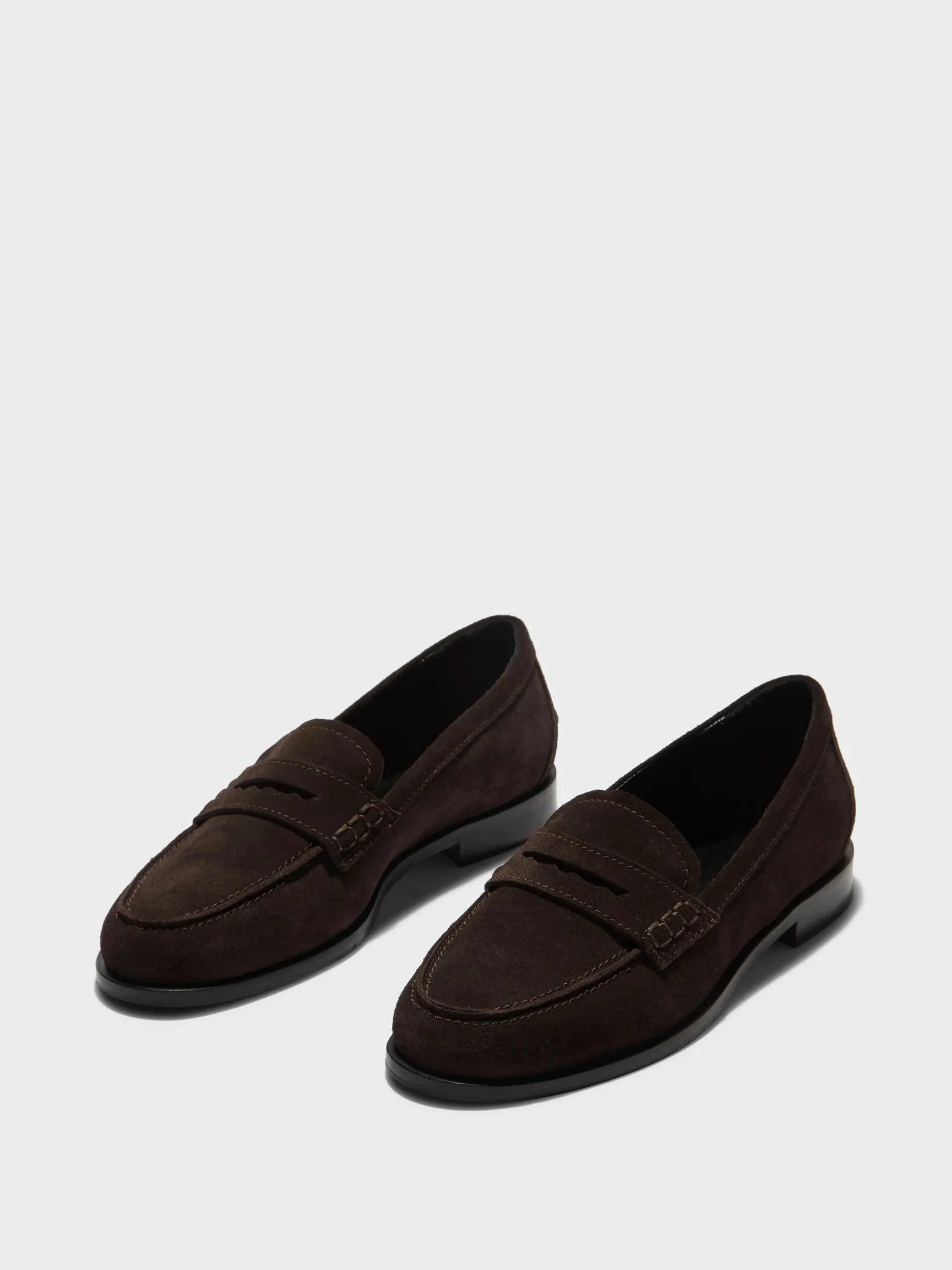 Best Aeyde Oscar Suede Loafers Moka Suede