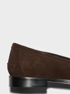 Best Aeyde Oscar Suede Loafers Moka Suede