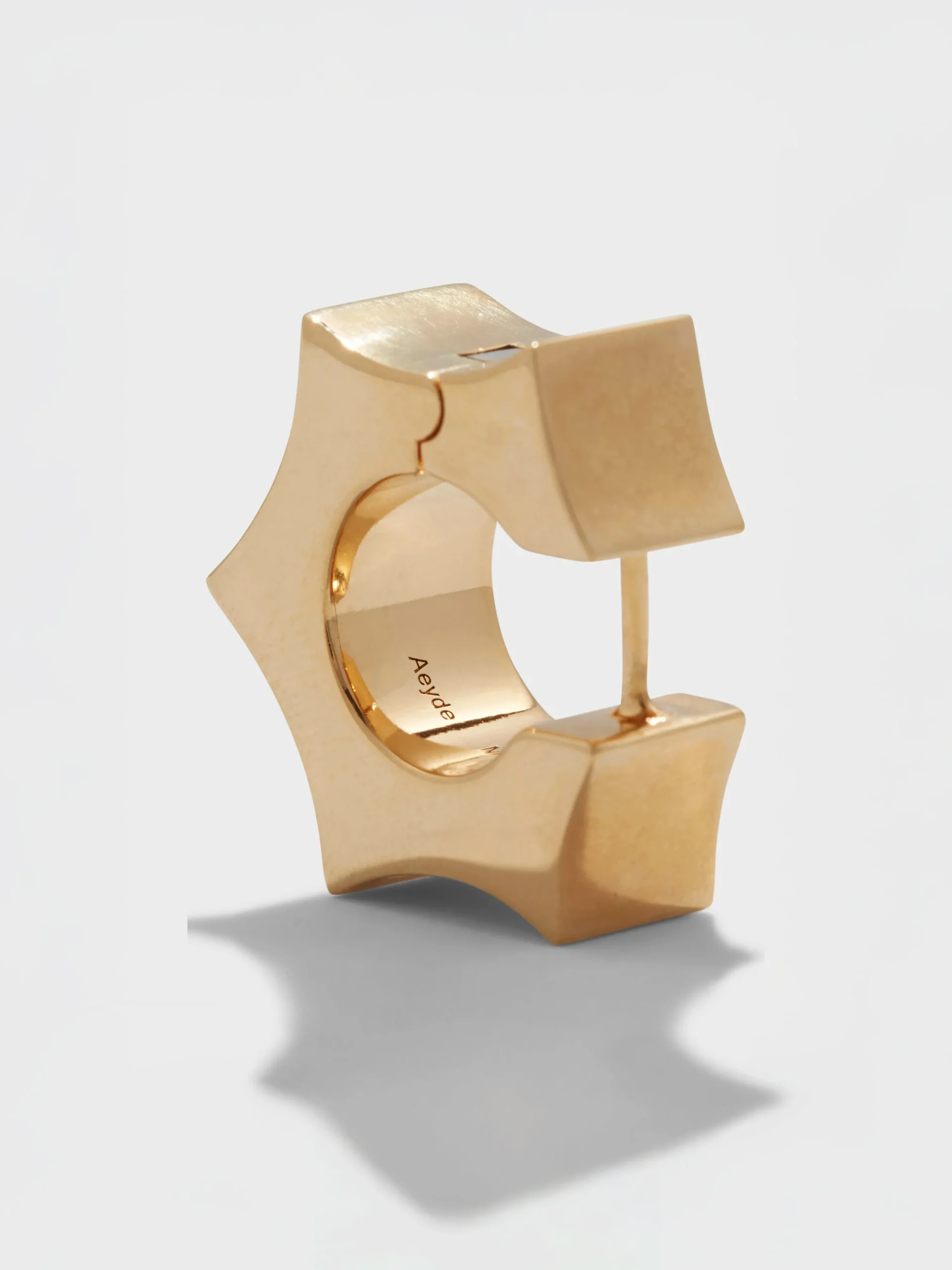 Clearance Aeyde Parker 18kt Gold-Plated Hoop Earrings 18k Gold Plated