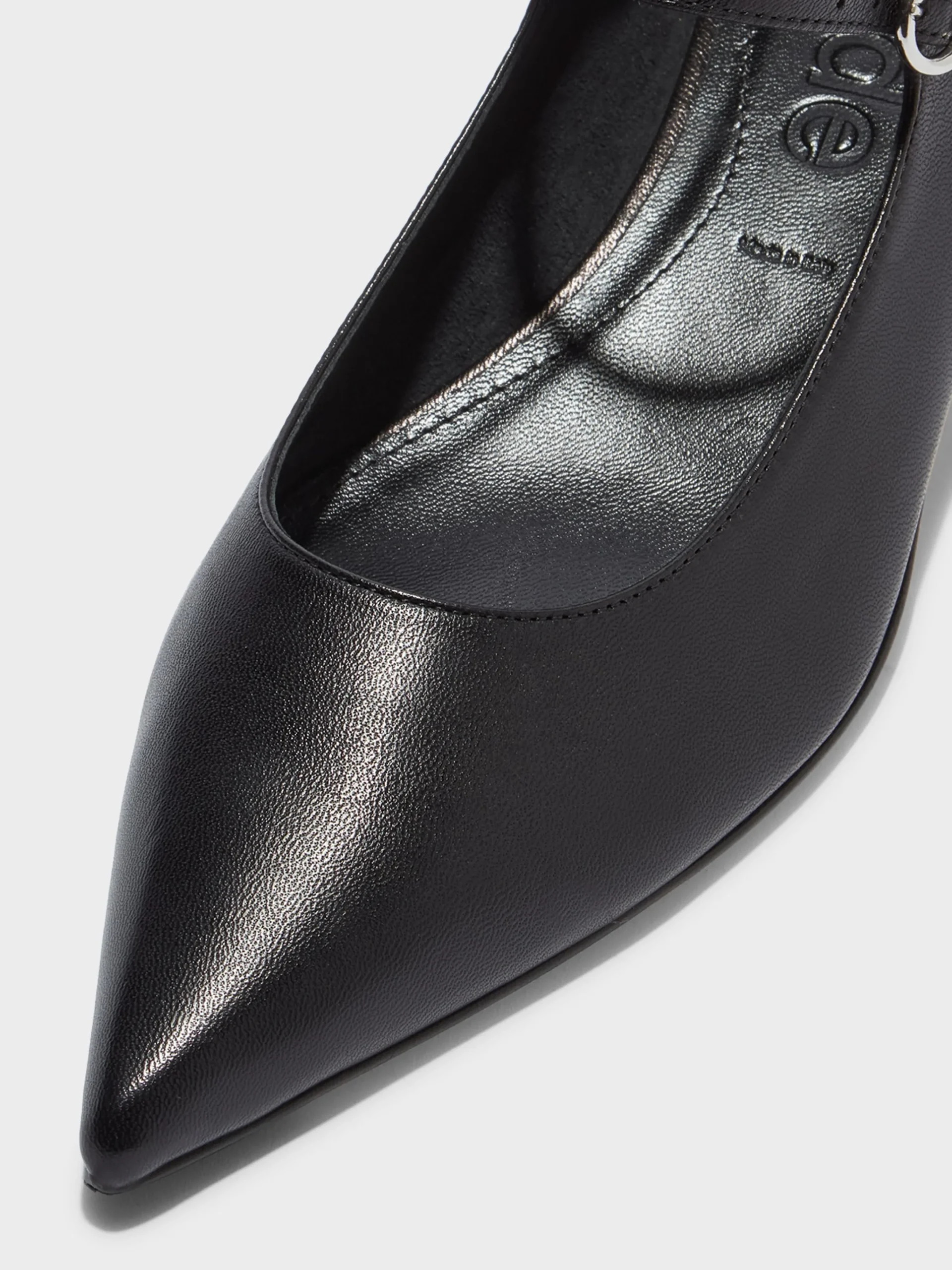 Hot Aeyde Polina Leather Mary-Janes Black Nappa