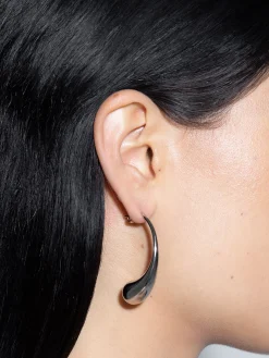 Outlet Aeyde Ravi Palladium-Plated Earrings Palladium Plated