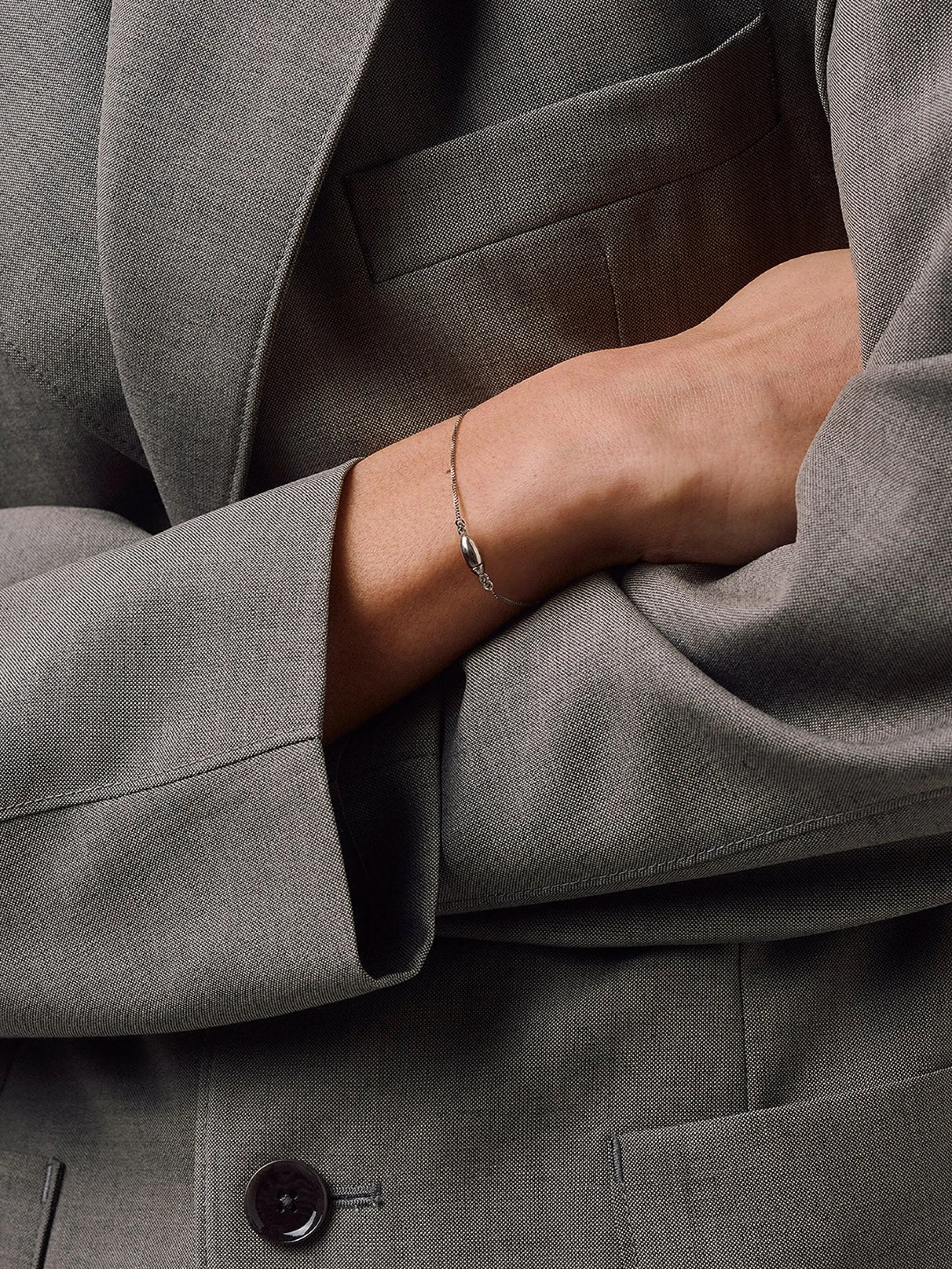 Online Aeyde Sony Palladium-Plated Chain Bracelet Palladium Plated Sterling Silver