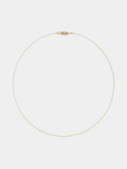 New Aeyde Stevie 18kt Gold-Plated Chain Necklace Gold Plated Sterling Silver