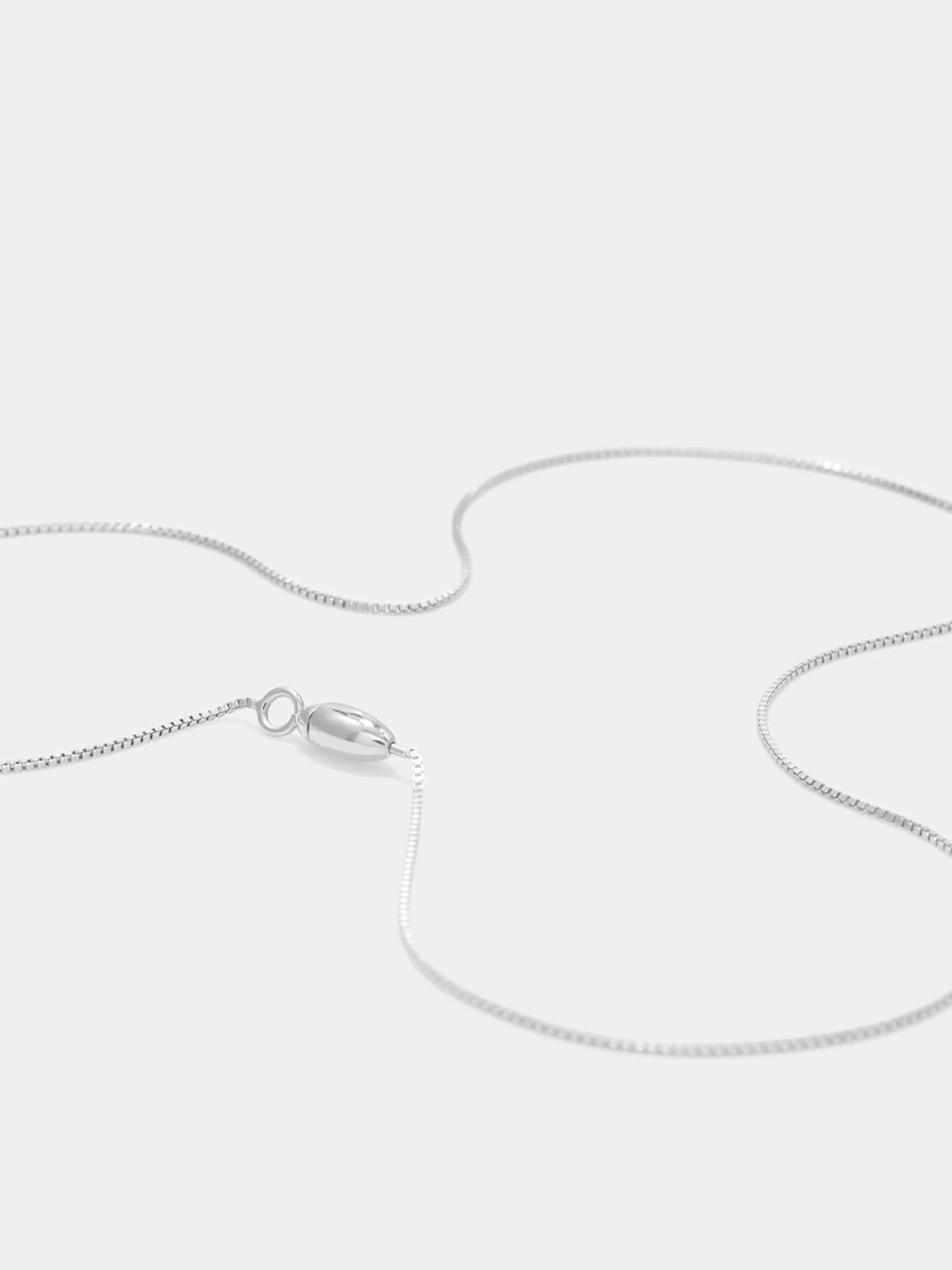 Best Aeyde Stevie Palladium-Plated Chain Necklace Palladium Plated Sterling Silver