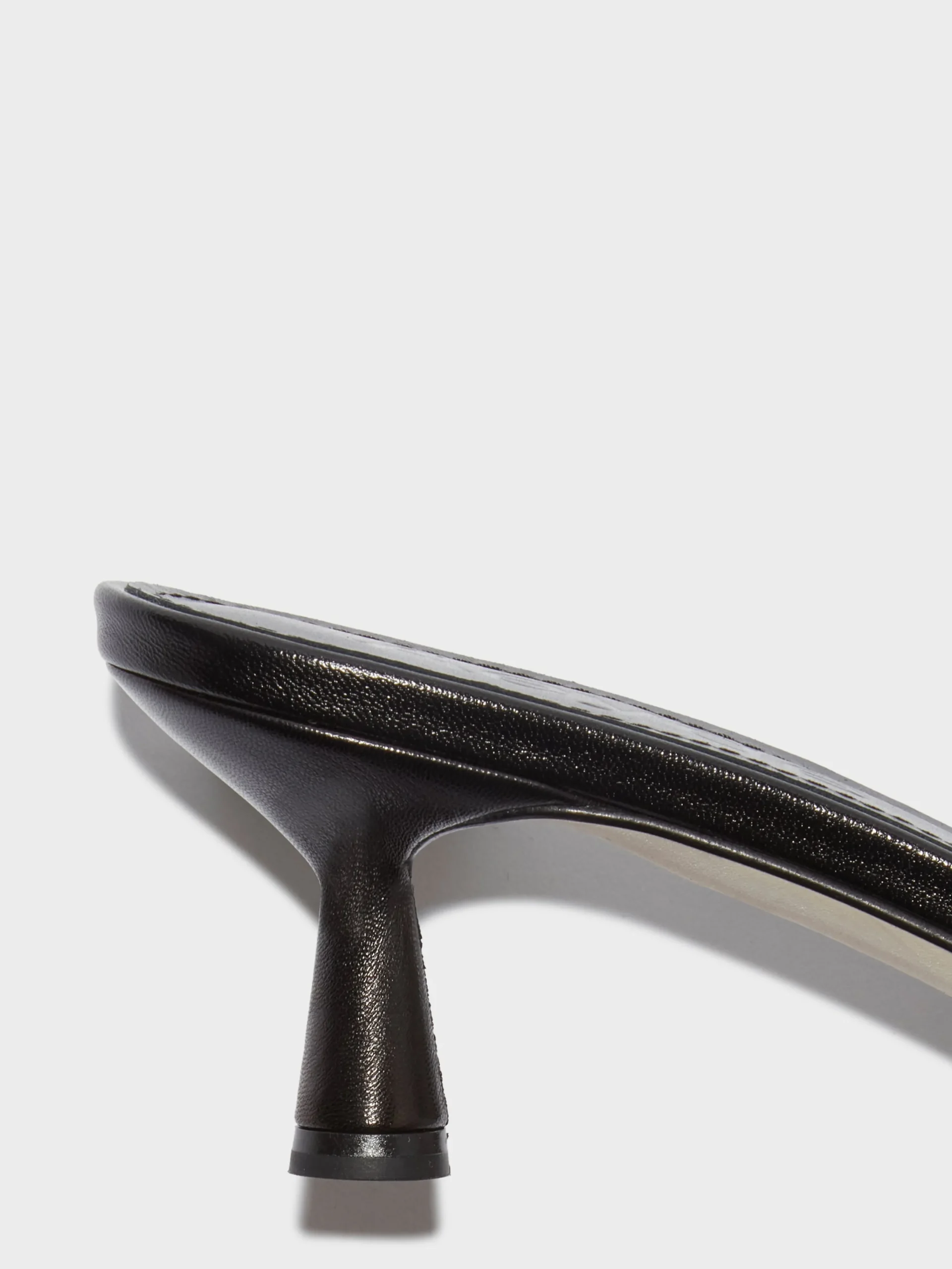 Fashion Aeyde Vero Leather Mules Black Nappa