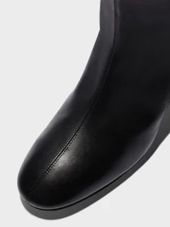 Hot Aeyde Willa Leather Over-Knee Boots Black Calf