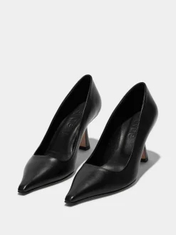 Fashion Aeyde Zandra Leather Pumps Black Nappa
