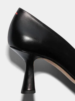 Fashion Aeyde Zandra Leather Pumps Black Nappa