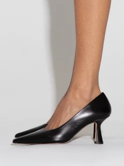 Fashion Aeyde Zandra Leather Pumps Black Nappa